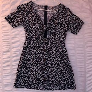 Pacsun Blue Floral Dress